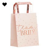 Tasjes Team Bride Blush Hen (5st) Ginger Ray