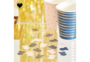 Tafelconfetti rompers Gender Reveal Ginger Ray