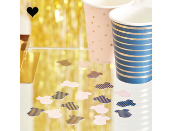 Tafelconfetti rompers Gender Reveal Ginger Ray