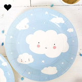 Wolken bordjes (12st) A little lovely company