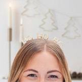 Diadeem HO HO HO A touch of sparkle Ginger Ray