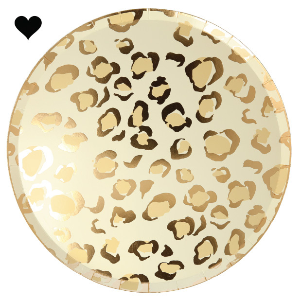 Borden Safari Animal print (8st) - Meri Meri