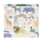 Servetten Safari Animal (20st) Meri Meri
