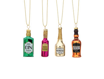 Kersthangers Christmas Cheer Set (4st) Sass & Belle