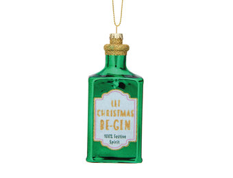 Kersthanger be-gin groen Sass & Belle