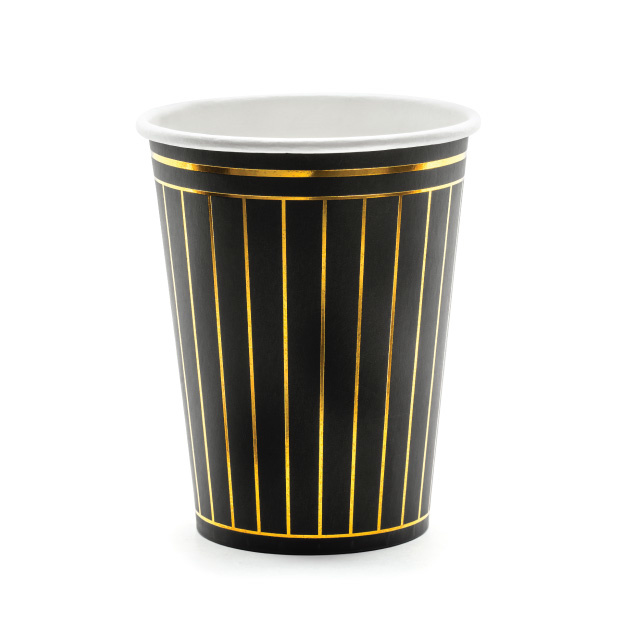 Bekertjes golden stripes (6st)