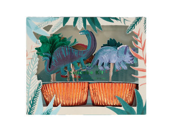 Cupcake kit Dinosaur Kingdom (48st) Meri Meri
