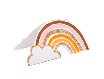 Plaatskaartjes Rainbow Love (8st)