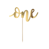 Taarttopper ONE goud