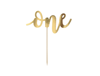 Taarttopper ONE goud