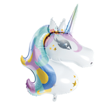 Unicorn folieballon pastel (90 cm)