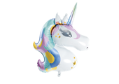Unicorn folieballon pastel (90 cm)