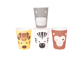 Jungle bekertjes (8st) My Little Day