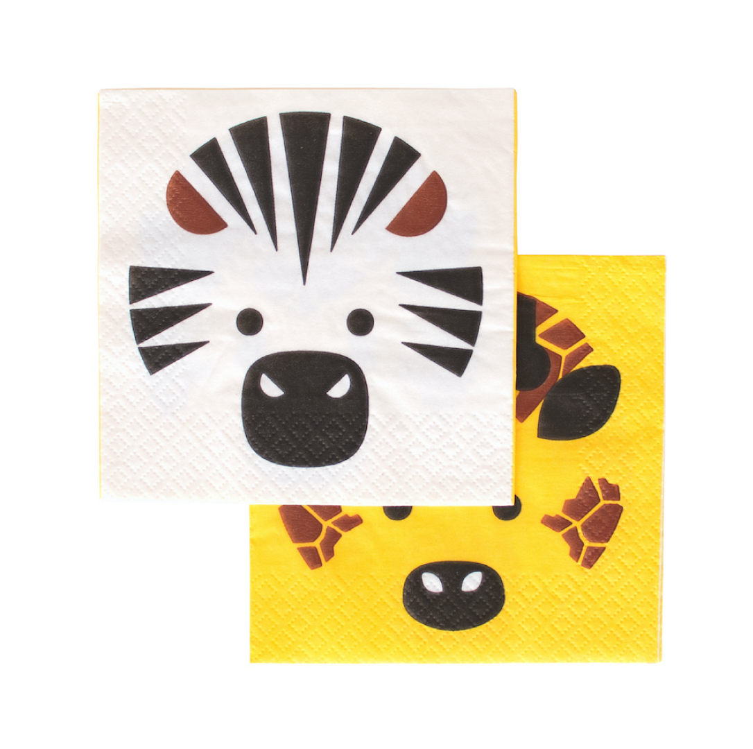 Gebaksservetten Jungle (20st) My Little Day