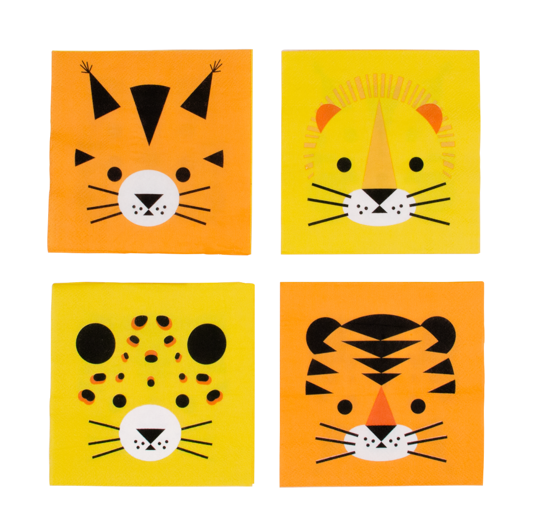 Gebaksservetten mini animals (20st) My Little Day