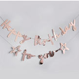 Slinger Happy Birthday to you roségoud (2M) Hootyballoo