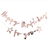 Slinger Happy Birthday to you roségoud (2M) Hootyballoo