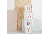 Pop up Baby blokken roségoud Hootyballoo