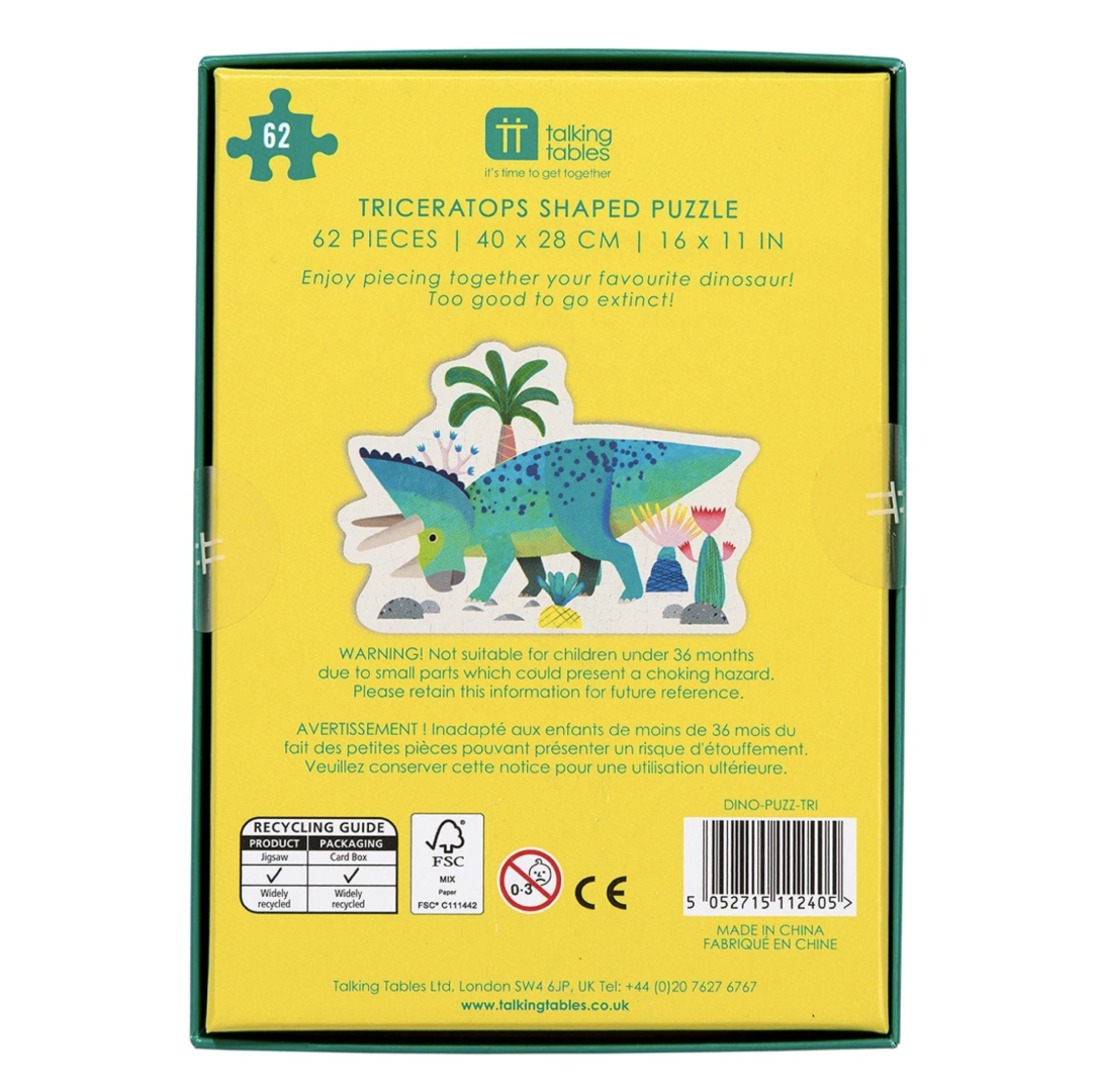 Triceratops puzzel (62st) Talking Tables