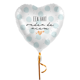 Folieballon Een Hart onder de riem (43cm)