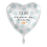Folieballon Een Hart onder de riem (43cm)