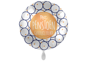 Folieballon Met Pensioen Gefeliciteerd! (43cm)