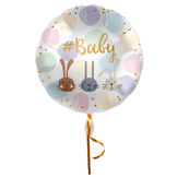Folieballon #baby 43cm)