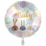 Folieballon #baby 43cm)
