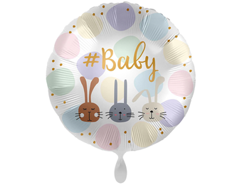 Folieballon #baby 43cm)