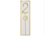 Sterretje goud cijfer 2