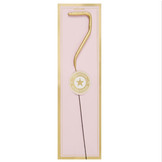 Sterretje goud cijfer 7