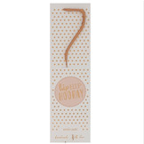 Sterretje roségoud cijfer 7