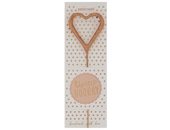 Sterretje hartje roségoud