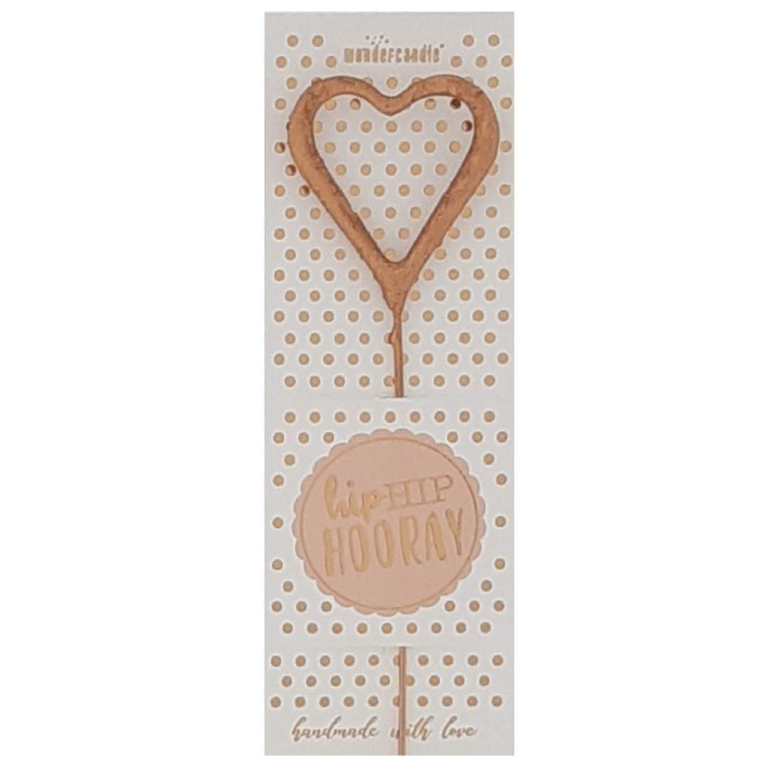 Sterretje hartje roségoud