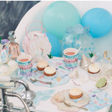 Bekertjes zeemeermin fringe (8st) Meri Meri