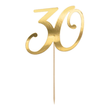 Taarttopper 30 goud