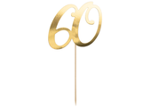 Taarttopper 60 goud