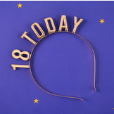 Diadeem 18 Today goud