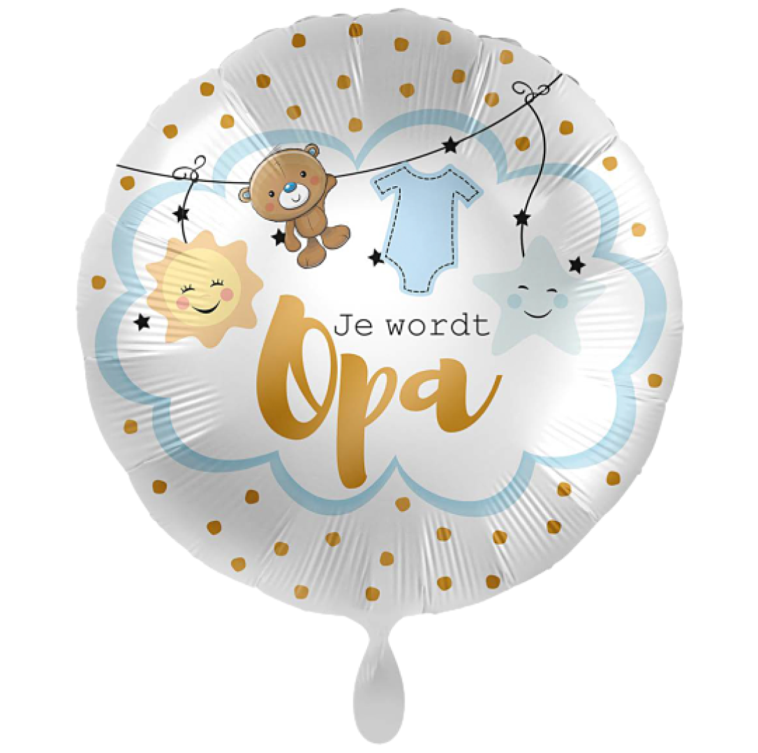 Folieballon Je wordt Opa (43cm)