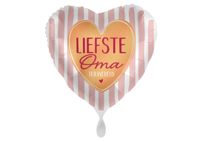 Folieballon Liefste Oma (43cm)