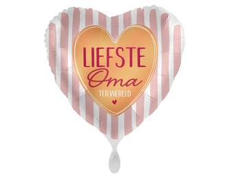 Folieballon Liefste Oma (43cm)