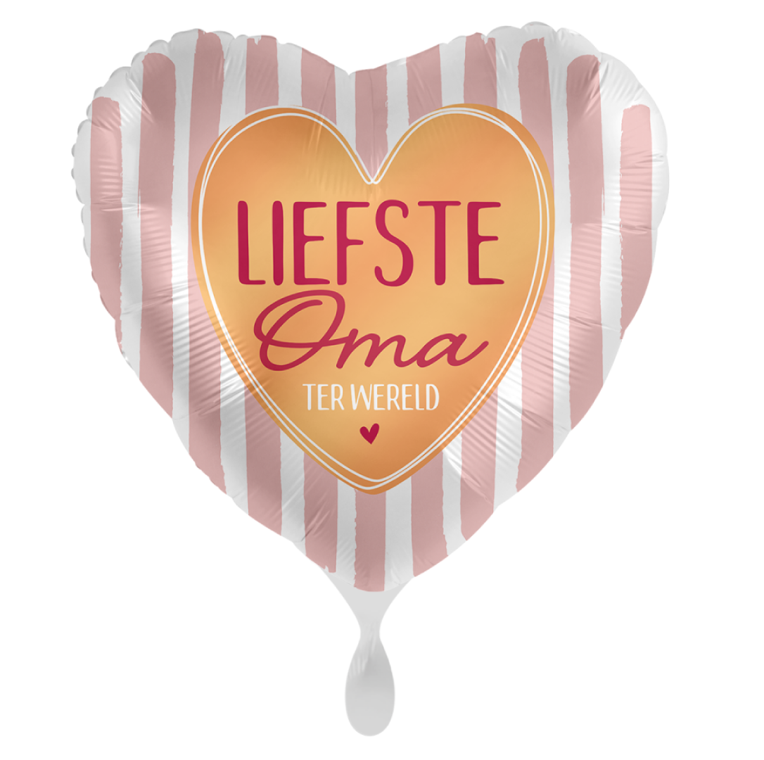 Folieballon Liefste Oma (43cm)