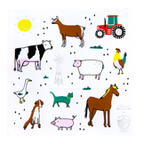 Servetten On The Farm (16st) Daydream Society