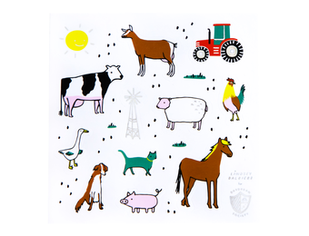 Servetten On The Farm (16st) Daydream Society