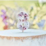 Bloemenkaars 8 Ginger Ray