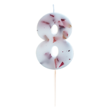 Bloemenkaars 8 Ginger Ray