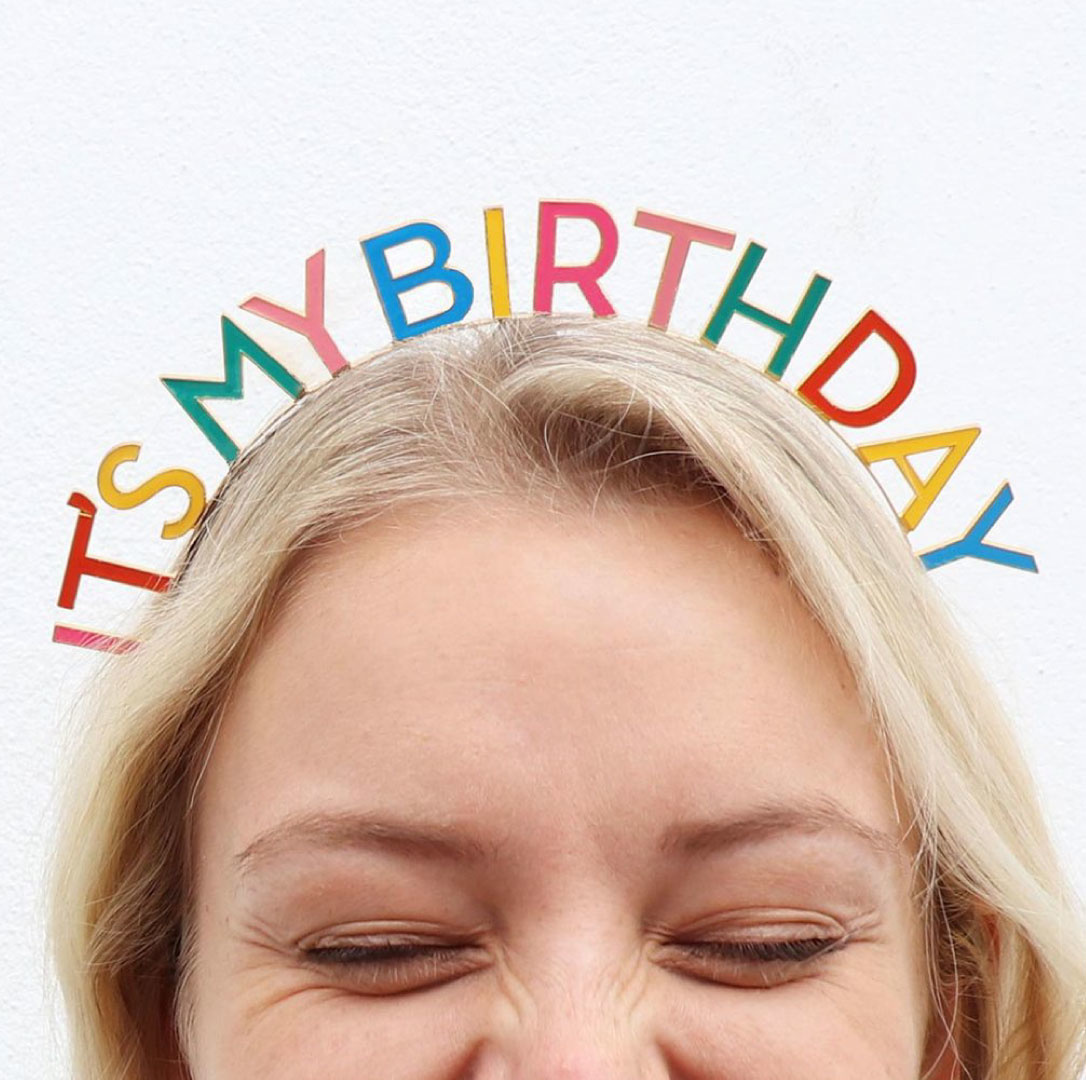 Diadeem It's My Birthday Talking Tables