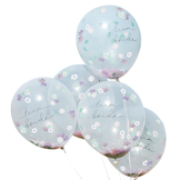 Confettiballonnen (5st) Boho Eco Hen Party Ginger Ray