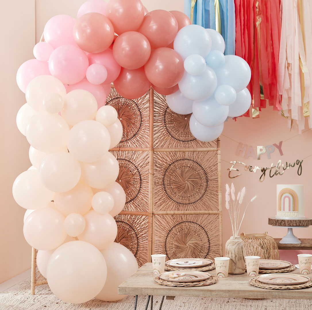 Ballonnenboog Muted Pastel (75st) Ginger Ray