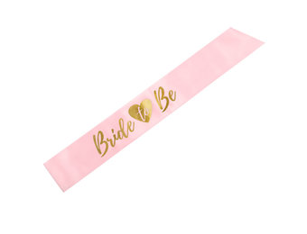 Bride to be sjerp roze & goud